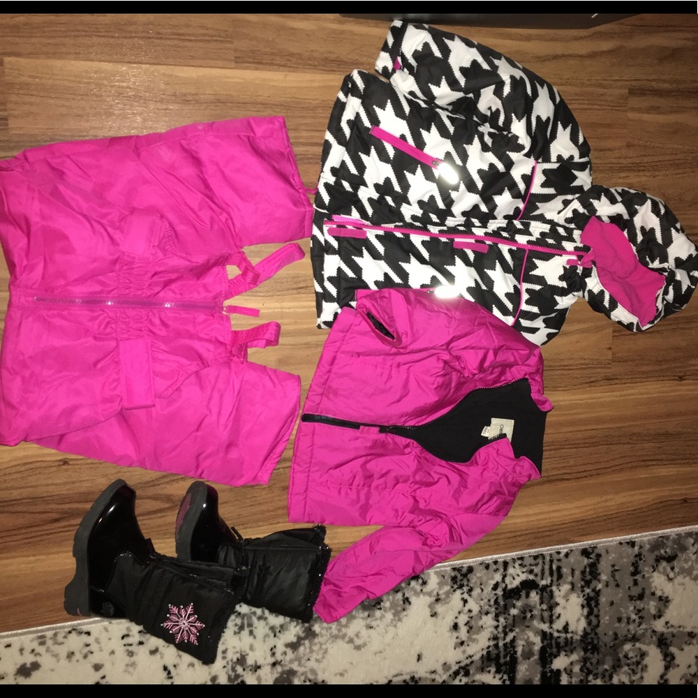 3t snow suit with boots